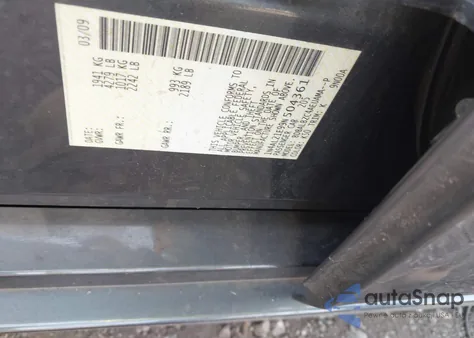 2009 Nissan Altima 2.5 S из США, поврежденный, VIN 1N4AL21E99N504361